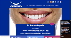 Desktop Screenshot of massimocappella.it